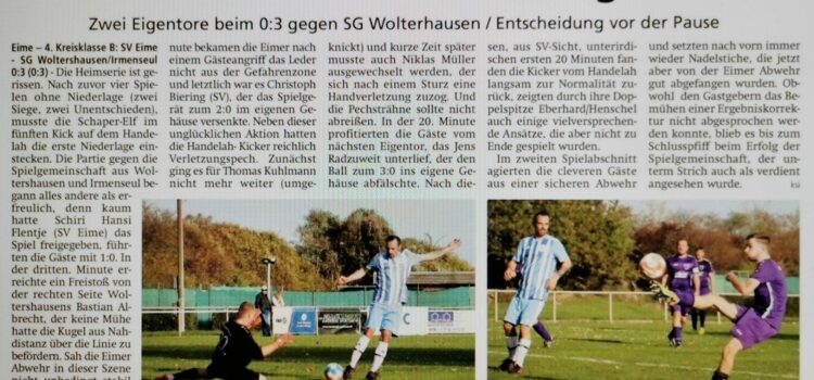 Heimserie gerissen!!!